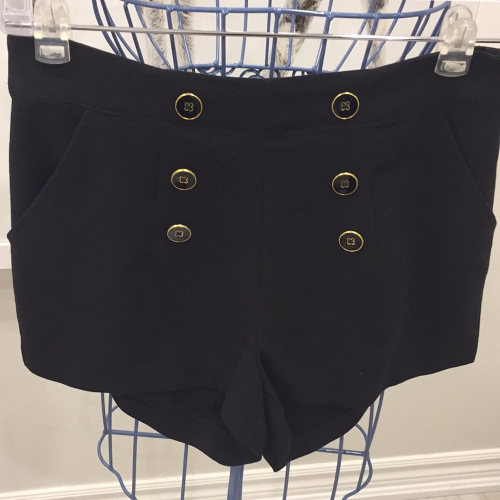 Black Sailor shorts